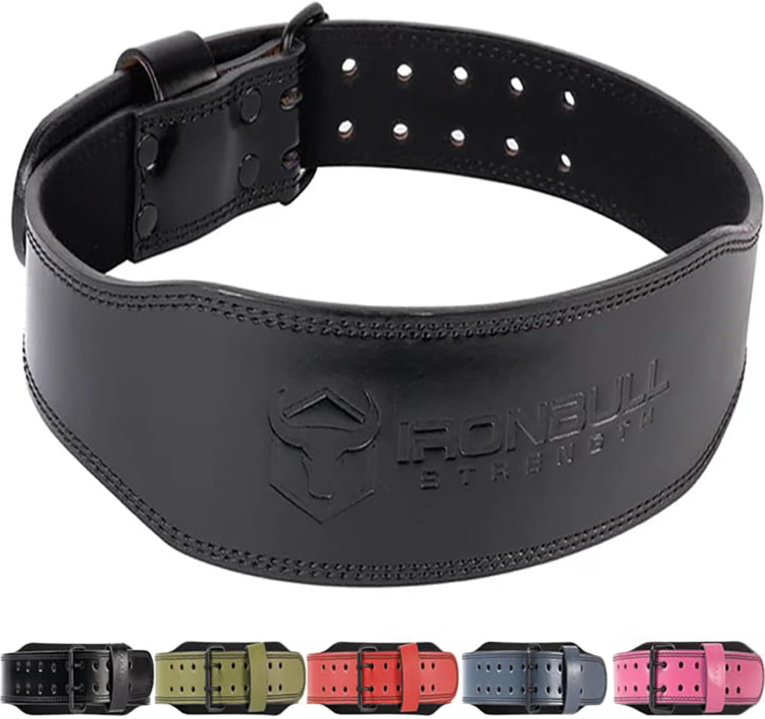 7mm Leather Weight Lifting Belt for Powerlifting & Cross Training