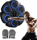 Music Boxing Machine Wall Mounted with Gloves - Bluetooth LED Trainer