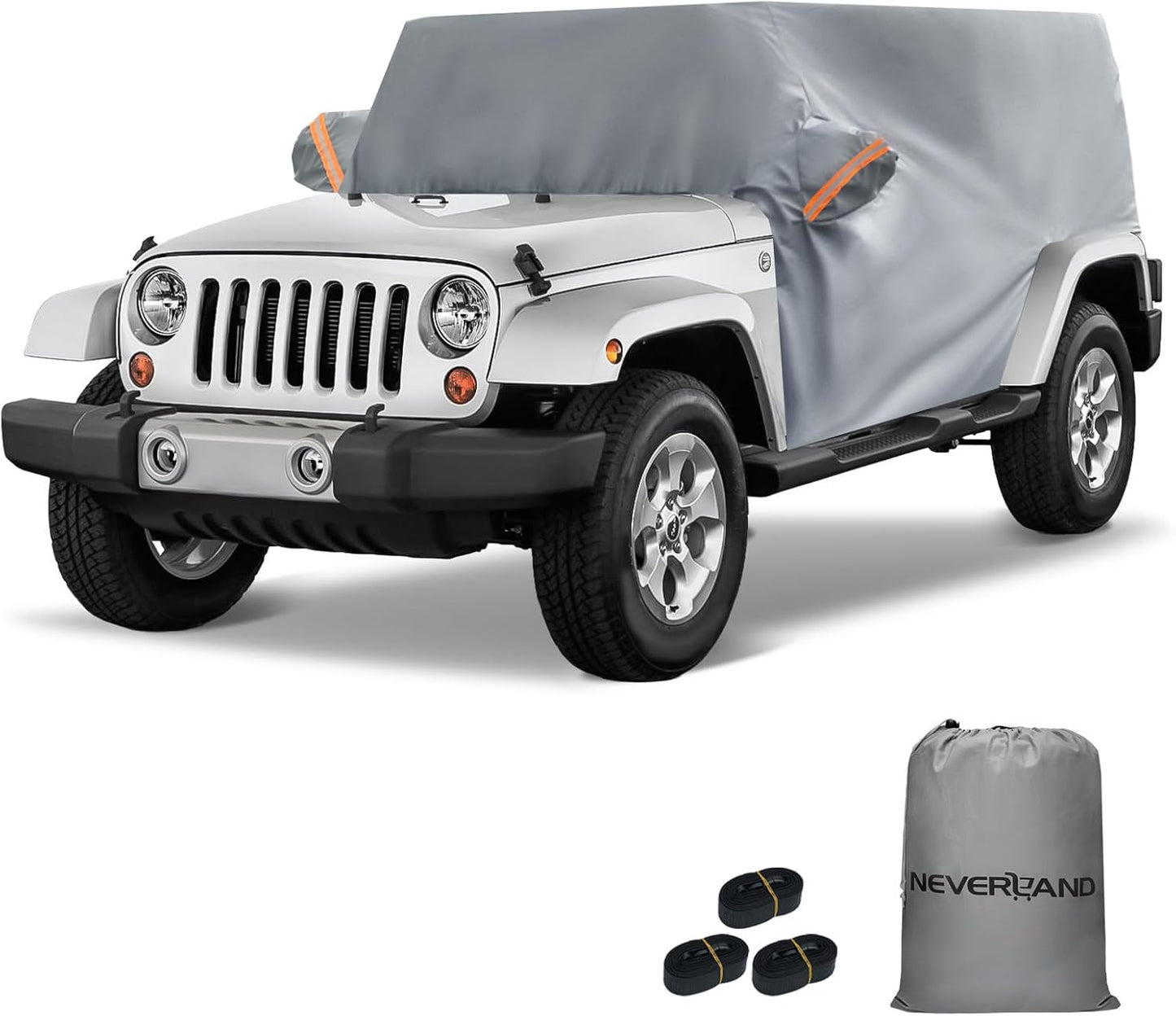 NEVERLAND Jeep Wrangler Cab Cover for 1987-2025 Models