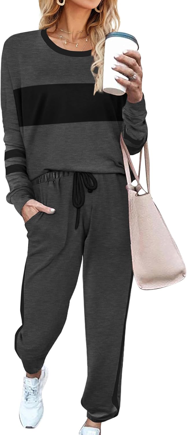 Aloodor Sweatsuit for Women: Stylish 2 Piece Loungewear Set