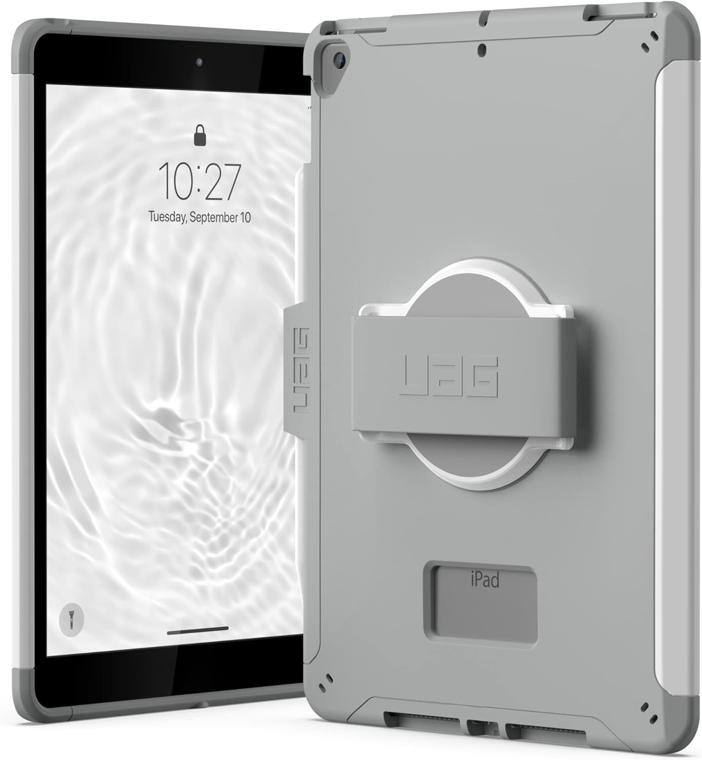 URBAN ARMOR GEAR iPad 10.2 Case with Hand Strap and Pencil Holder