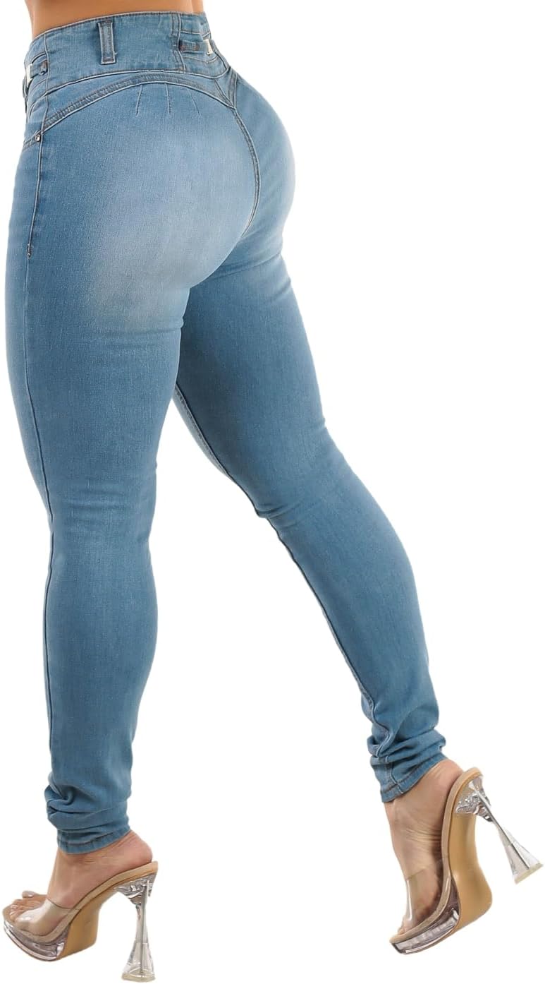 Butt Lifting Jeans for Women - High Waisted Skinny Fit