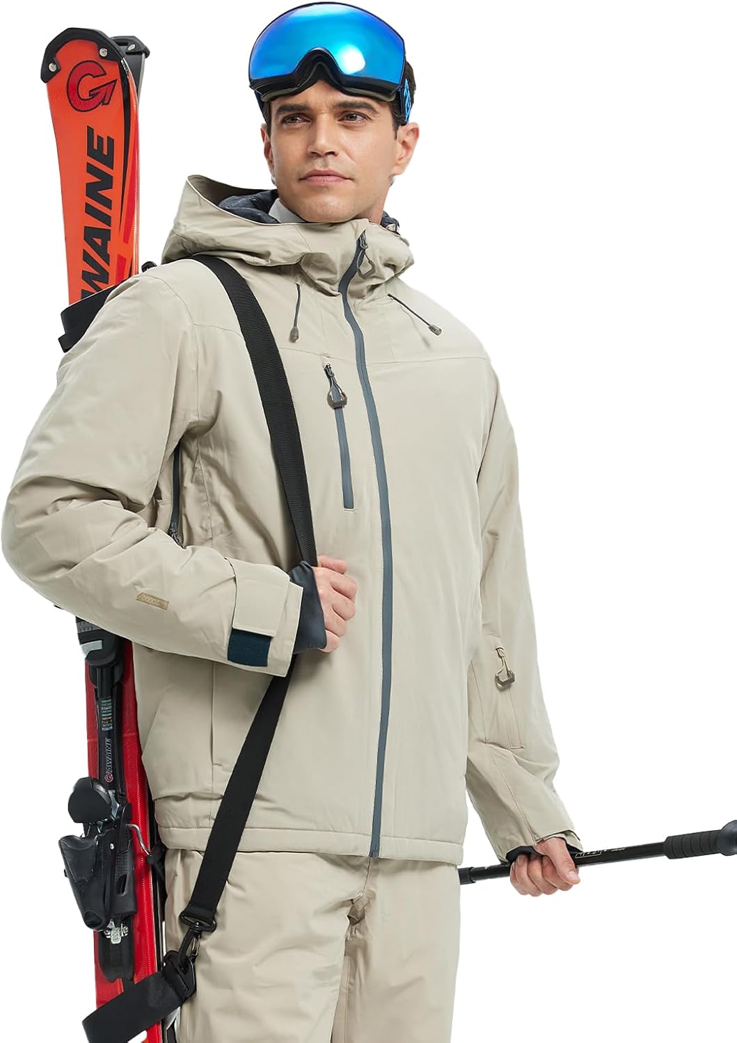 Waterproof Men's Ski Jacket: Alpine Ready!