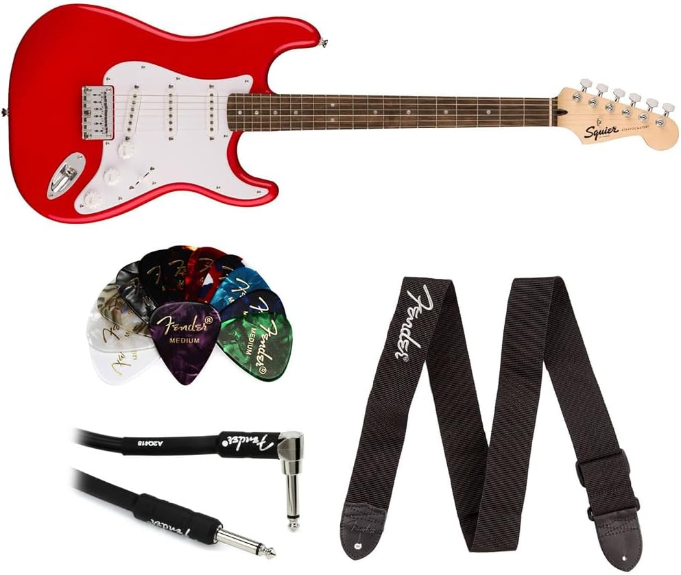 Fender Sonic Strat Guitar Bundle