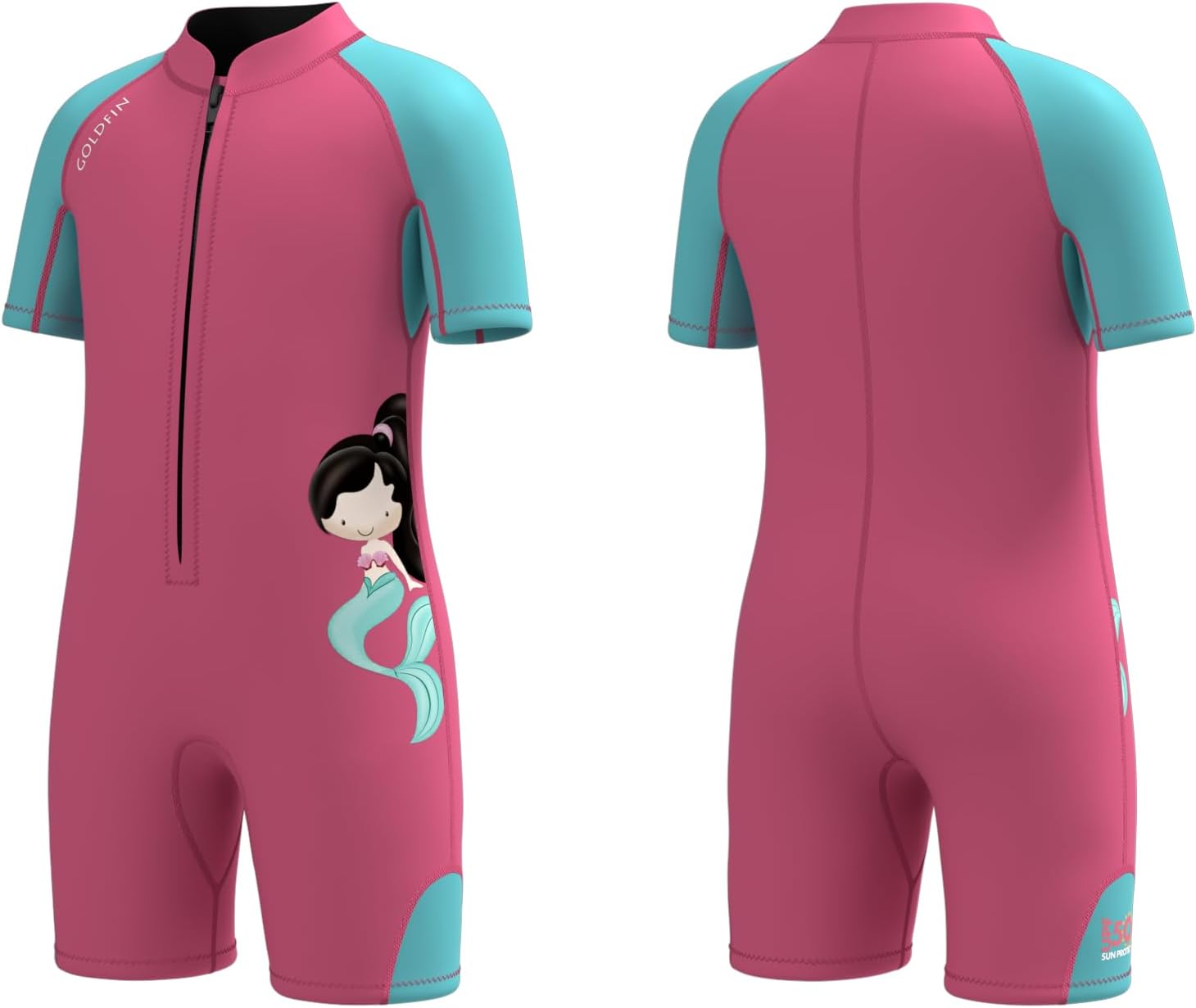 Goldfin Kids Wetsuit for Girls Boys, 2mm 3mm Shorty Neoprene