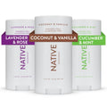 Native Deodorant 72 Hour Odor Control - Aluminum Free Classic (3-pack)