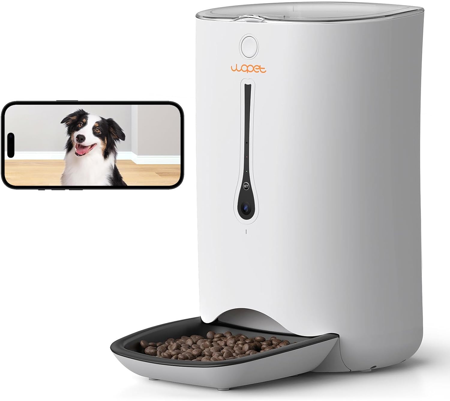 WOPET 7L WiFi Pet Feeder with HD Camera