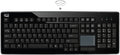 Adesso SlimTouch 2.4GHz RF Wireless Full Size Touchpad Keyboard