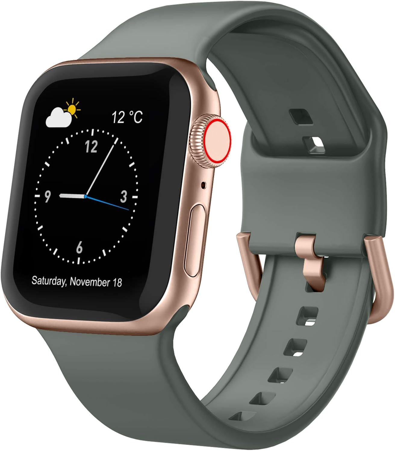 Recoppa Silicone Sport Band for Apple Watch - Comfort & Style!