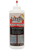 Gray Concrete Magic Crack Filler 2.5LB Bottle - Easy No-Tool Repair