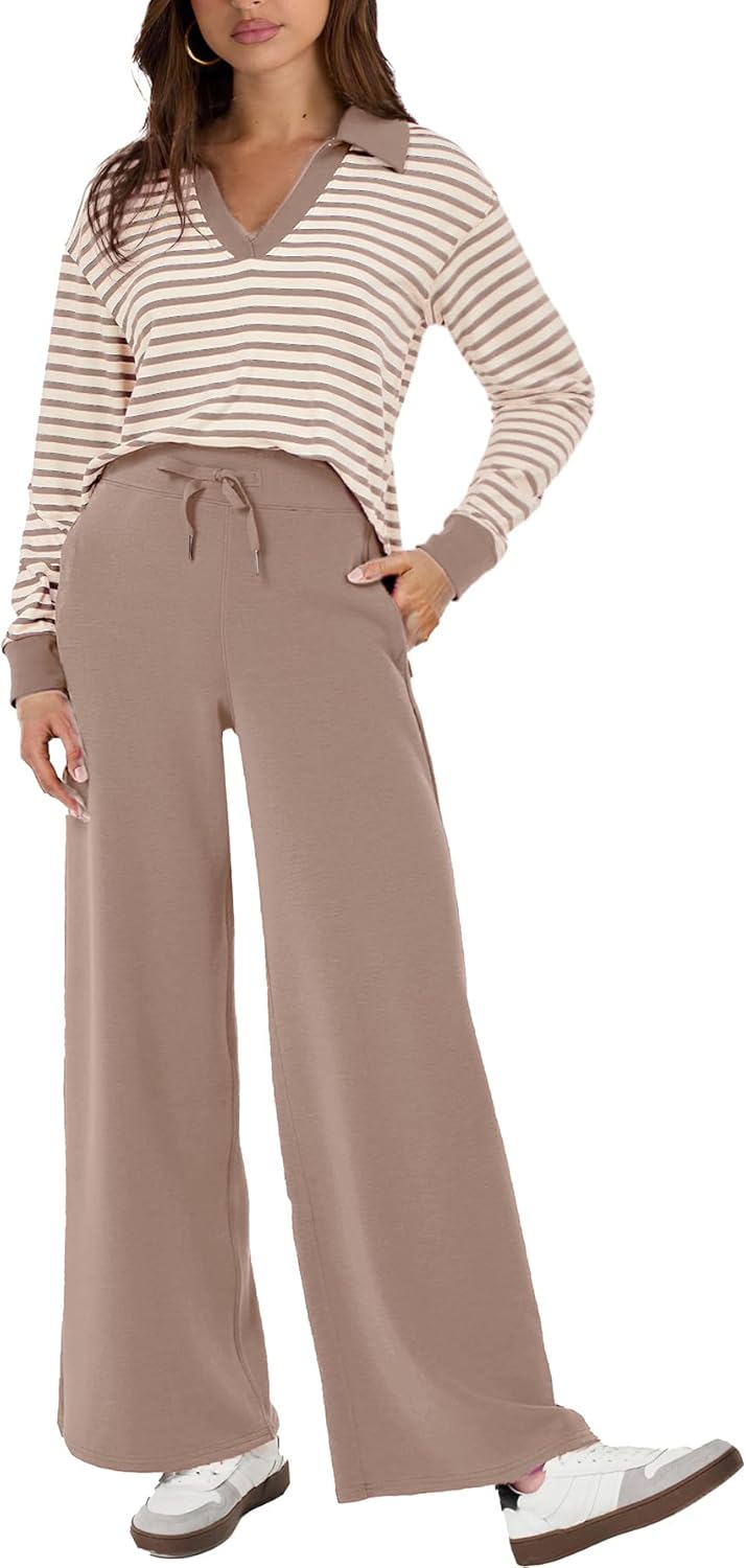 Glamaker Women's 2 Piece Sets Casual Long Sleeve Sweatsuits