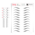 Temporary Eyebrow Tattoos Waterproof Stickers - Natural Strokes Brows
