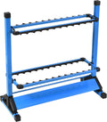 Fishing Rod Holders Aluminium Portable Rack - Holds Up to 24 Rods