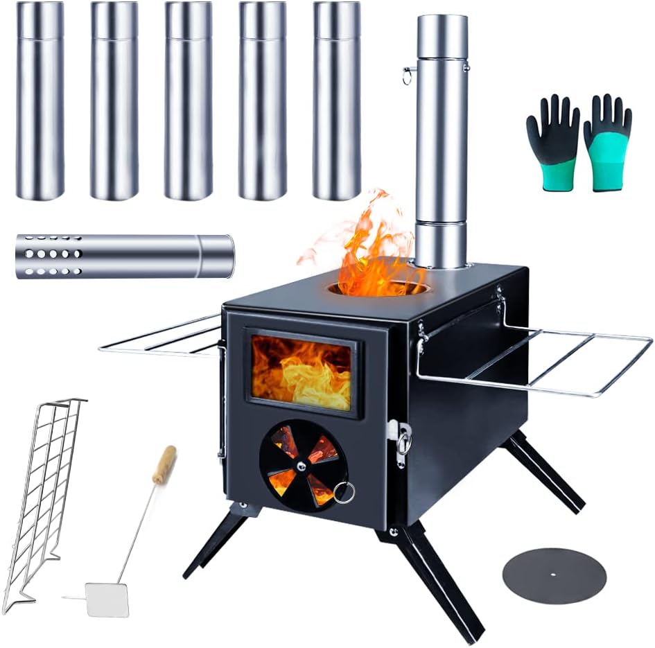 Portable Titanium Camp Stove: Efficient Heat & Durability
