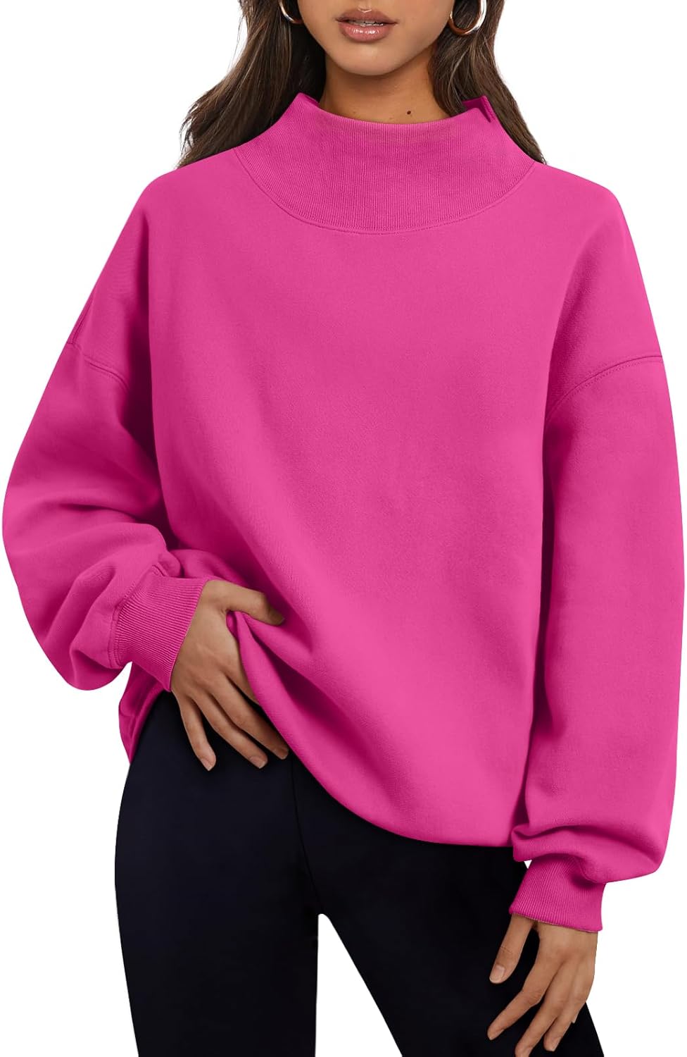 Trendy Queen Oversized Sweatshirts for Fall Fashion Outfits