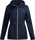 Women's Water-Resistant Polar Fleece Windbreaker Jacket - Packable