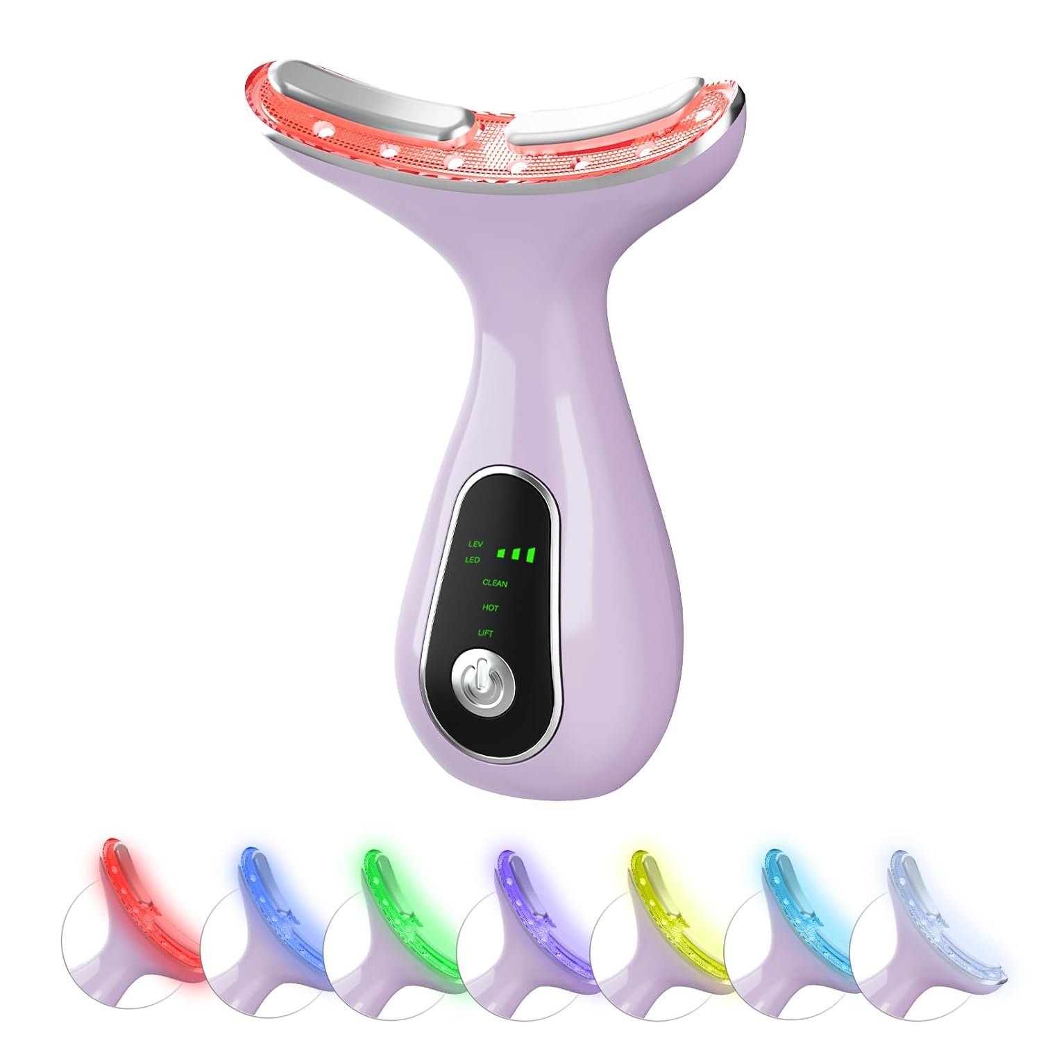 Face Massager Tool for Skin Care with Thermal and Vibration Modes