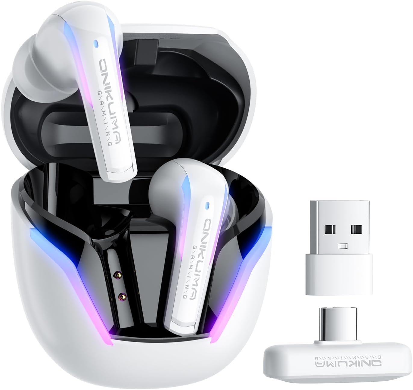 Ultra-Low Latency Wireless Gaming Earbuds - 2.4GHz Dual-Mode