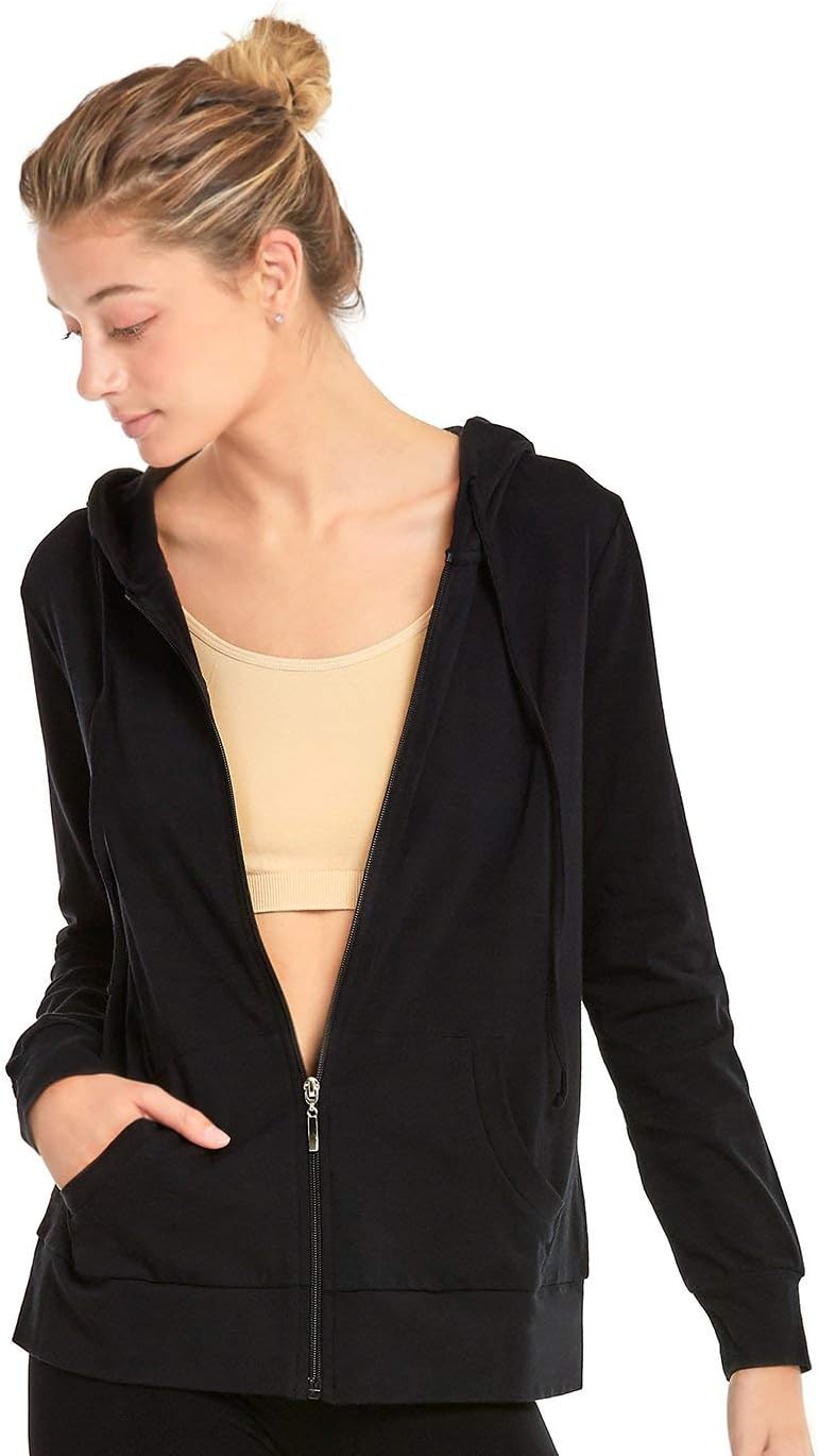 Sofra Women's Lightweight Cotton Hoodie - Comfort & Style!