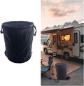 Portable Collapsible Car Trash Can - Compact Waterproof Organizer