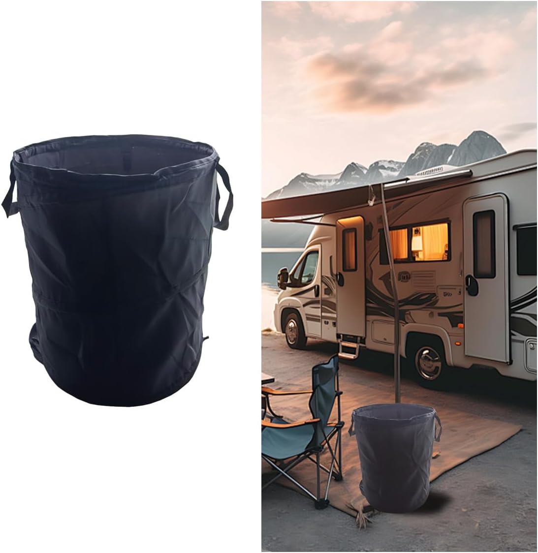 LAINLOY Collapsible Car Trash Can - Portable & Versatile