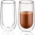 SVEYN Double Wall Glass Mugs - Keep Beverages Hot!