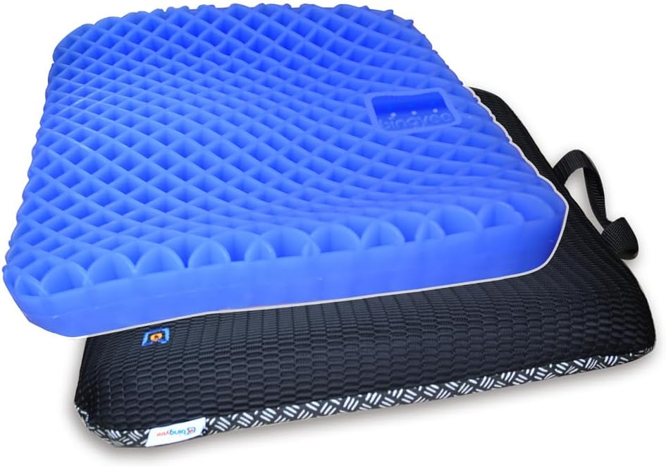 Gel Seat Cushion for Pressure Relief and Comfort in Any Chair