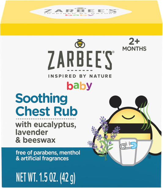 Zarbee's Soothing Chest Rub - Natural Relief