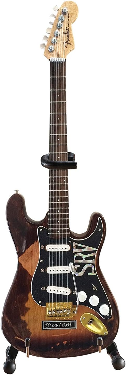 Axe Heaven SRV Model Custom Mini Fender Strat Guitar Replica
