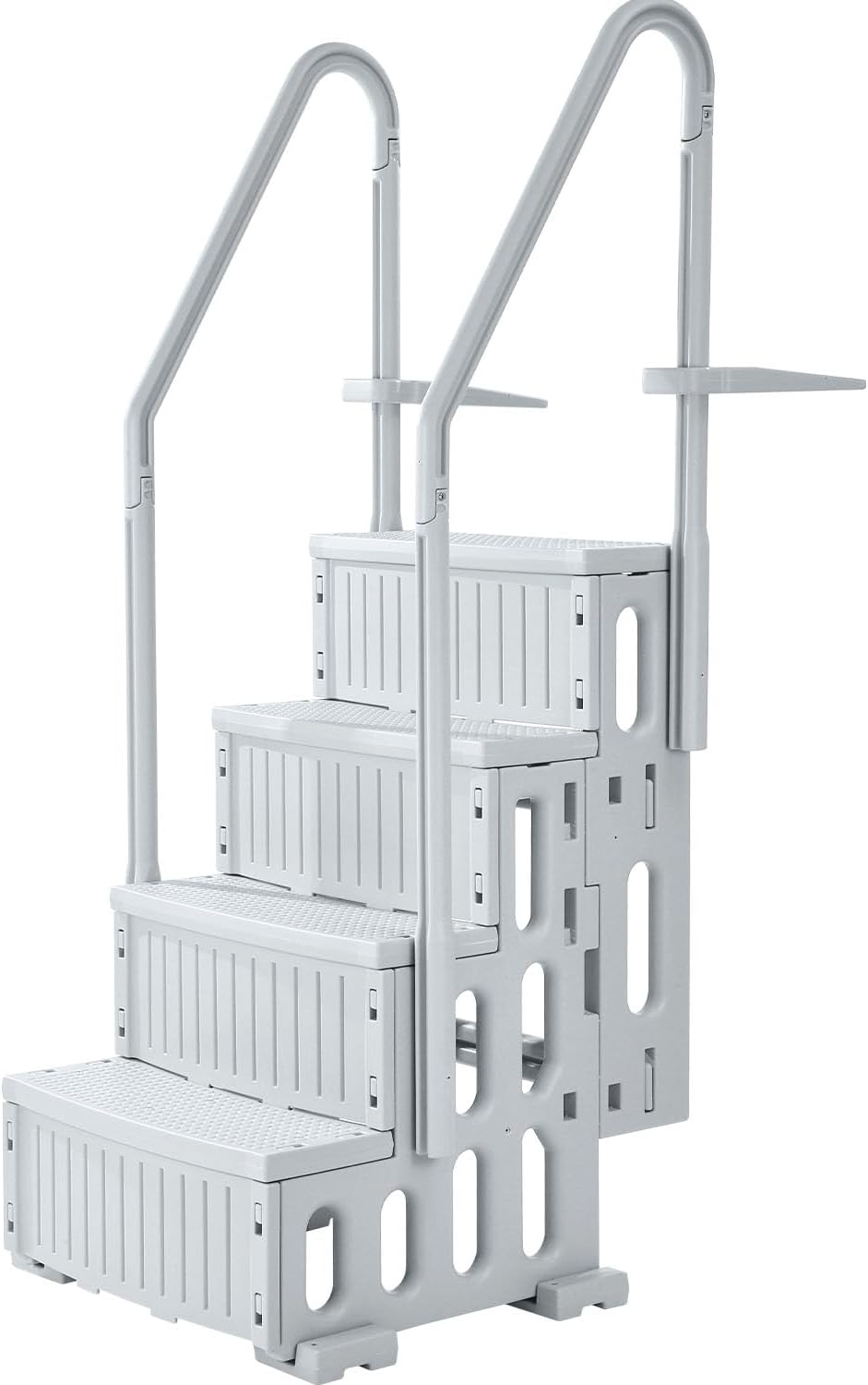 VEVOR Swimming Pool Ladder with 4 Steps and Double Handrails