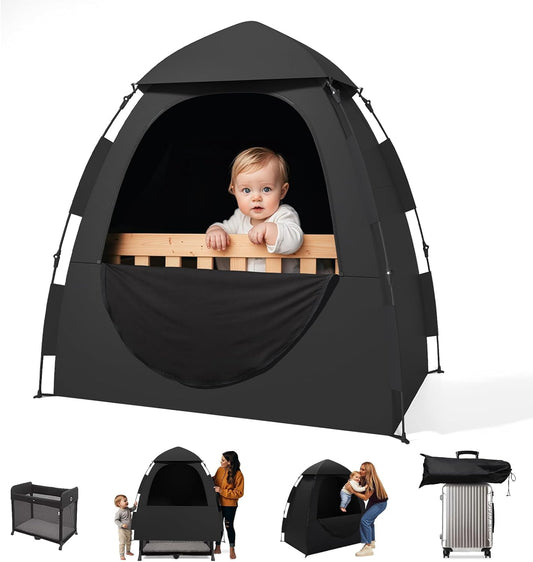 1-Click Blackout Tent: Baby Sleep Delight