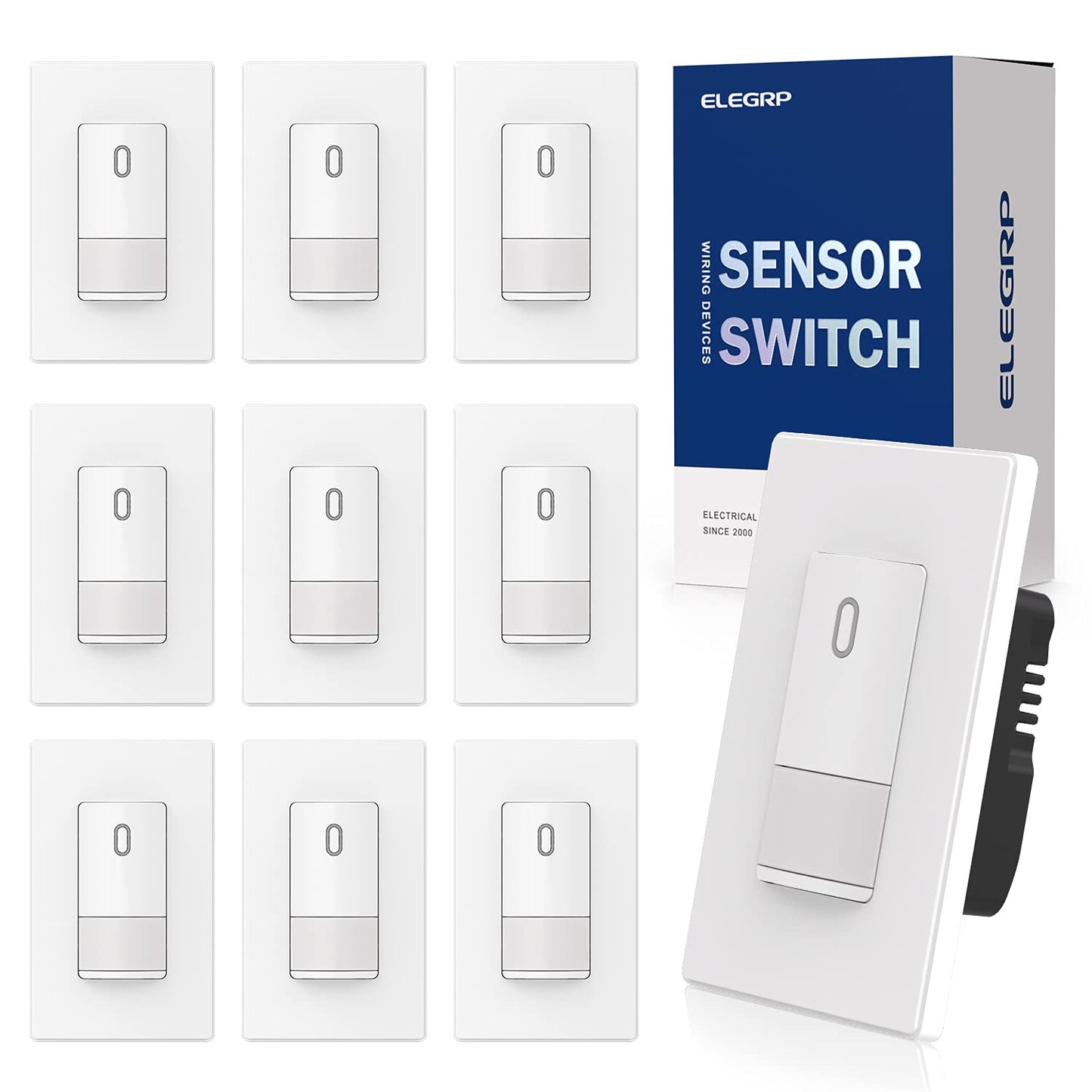 ELEGRP Motion Sensor Light Switch for Easy Home Automation