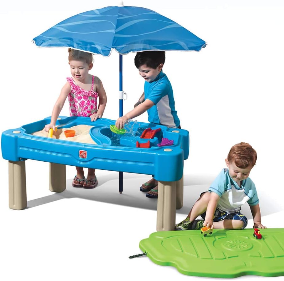 Step2 Cascading Cove Sand and Water Table for Outdoor Fun