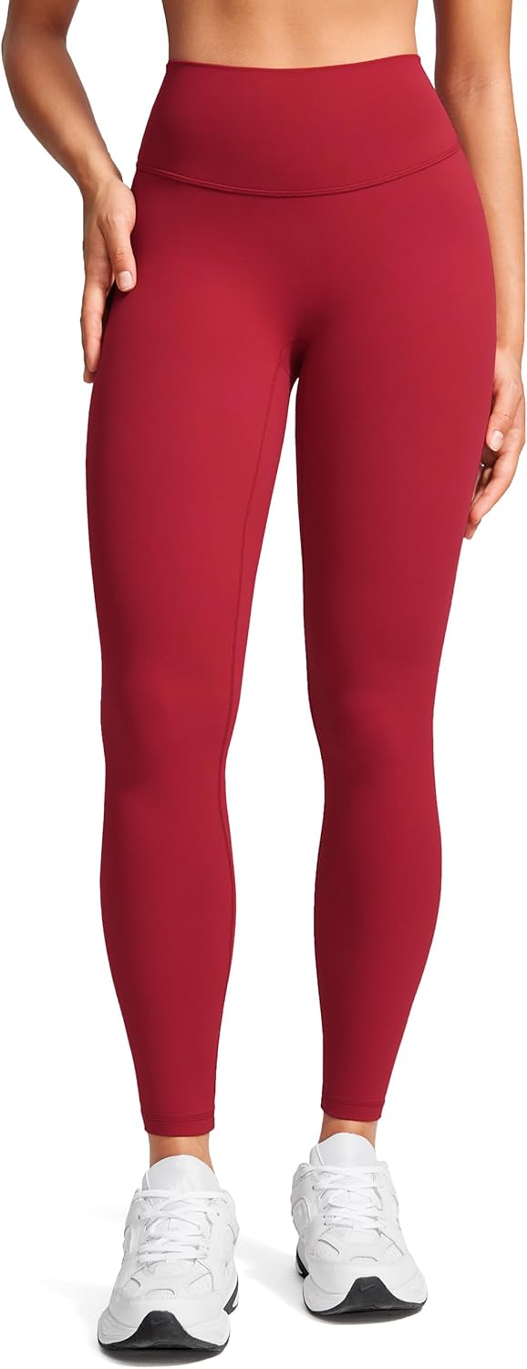 Womens High Waist No Front Seam Scrunch Butt Leggings for Workouts