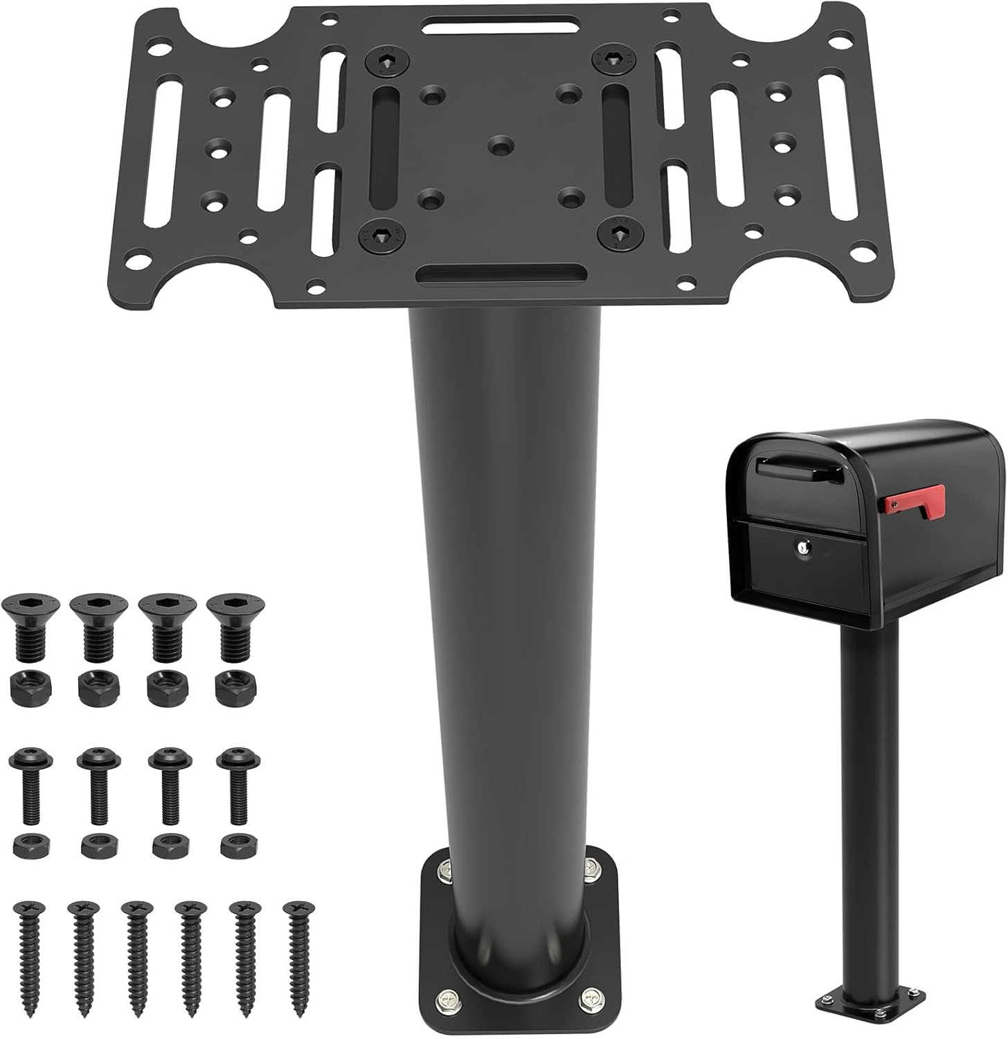 27 Mailbox Post with Mounting Bracket for Various Mailboxes