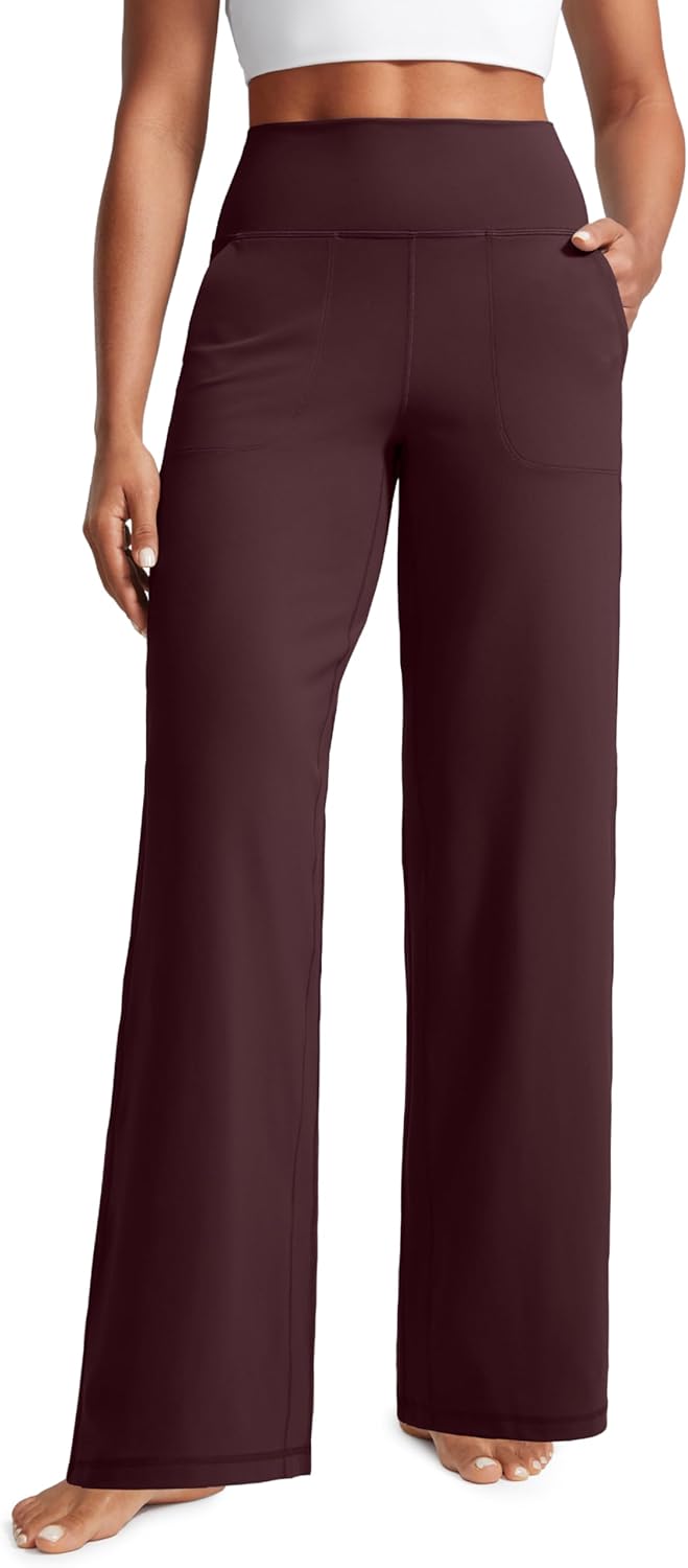 CRZ YOGA Butterlift Wide Leg Pants for Ultimate Comfort