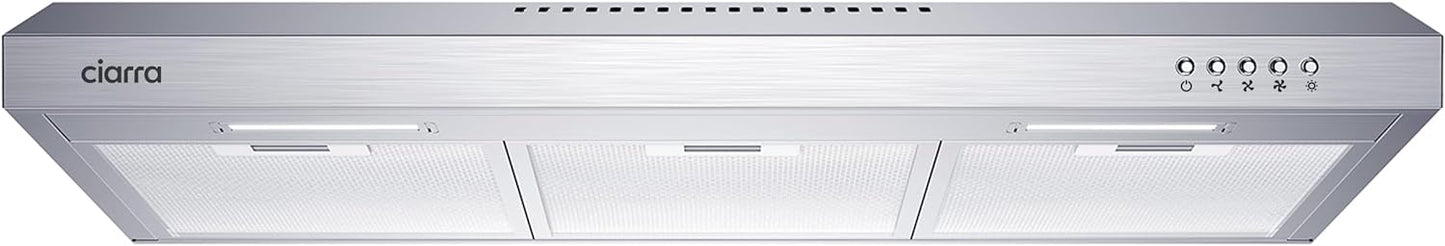 CIARRA Ductless Range Hood 30 inch for Kitchen Venting Needs