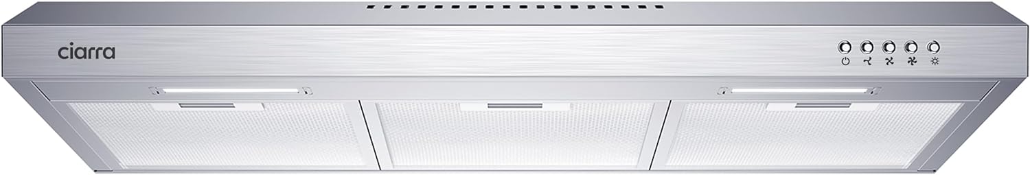 CIARRA Ductless Range Hood 30 inch for Kitchen Venting Needs