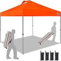 NOMATTER One-Person 10x10 ft Pop Up Canopy Tent - Durable Instant