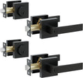 Front Door Lock Set Keyed Alike Heavy Duty Entry Handle and Deadbolt
