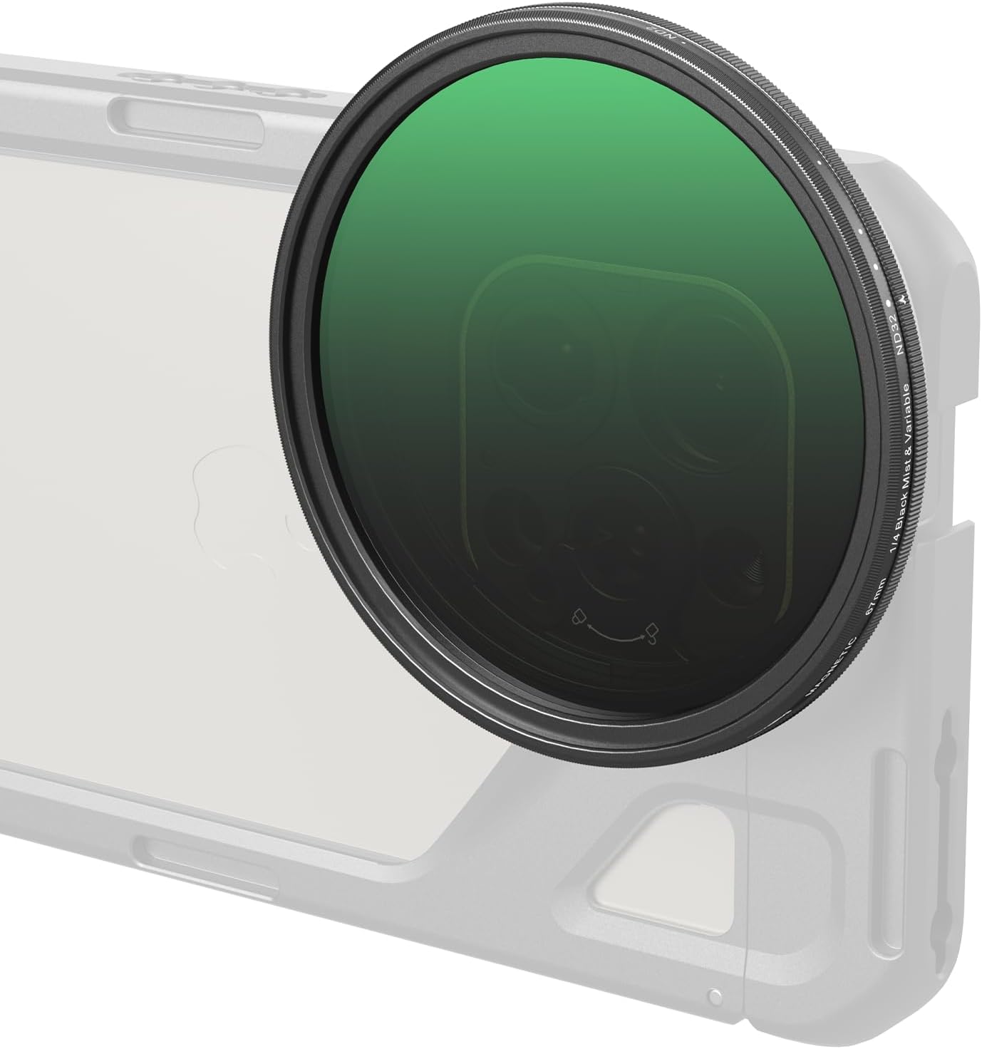 SmallRig Magnetic 67mm VND Filter ND2-ND32 & Black Mist 1/4