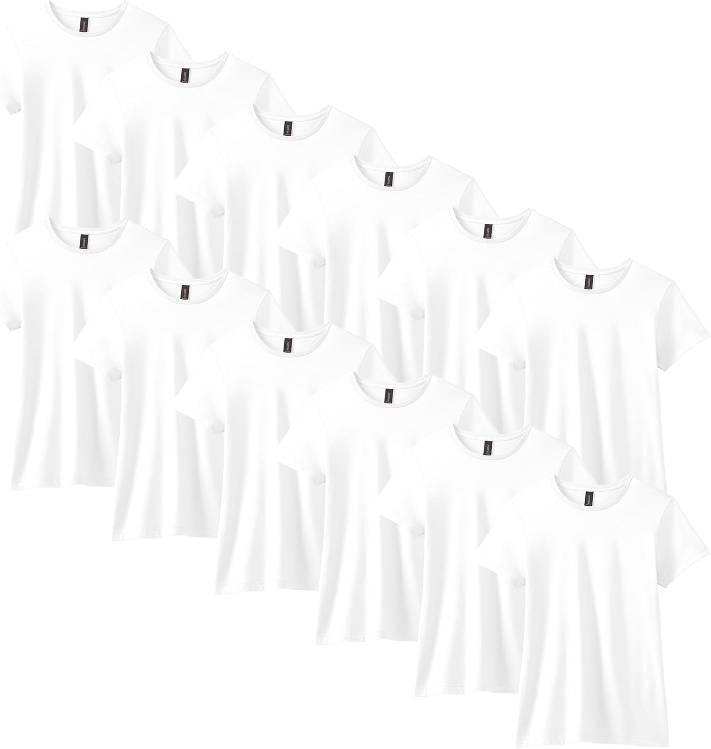 Gildan Women's Softstyle Cotton T-Shirt Multipack for Comfort