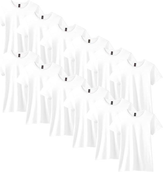 Gildan Women's Softstyle Cotton T-Shirt Multipack for Comfort