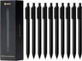Kaco Gel Pens 0.5 mm Fine Point Black Ink - Smooth Quick Dry