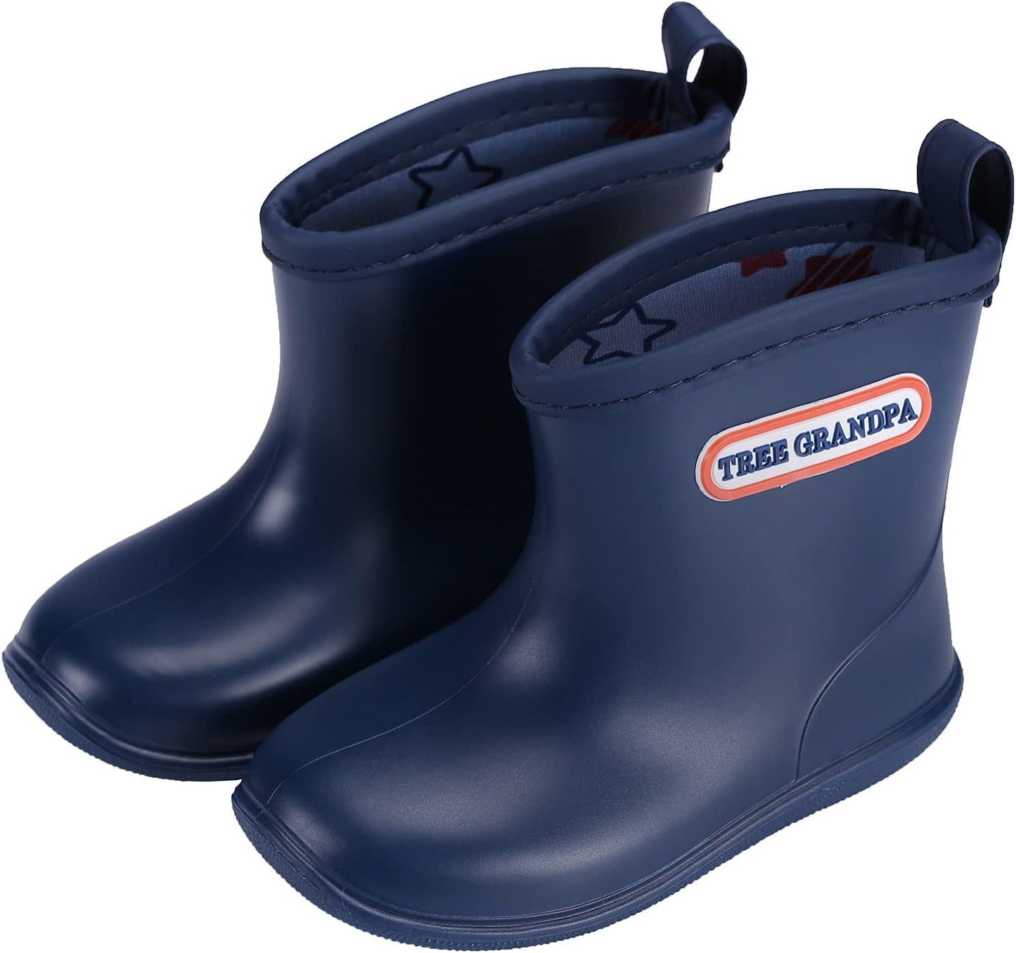 Easy-on Waterproof Kids Rain Boots by Tree Grandpa