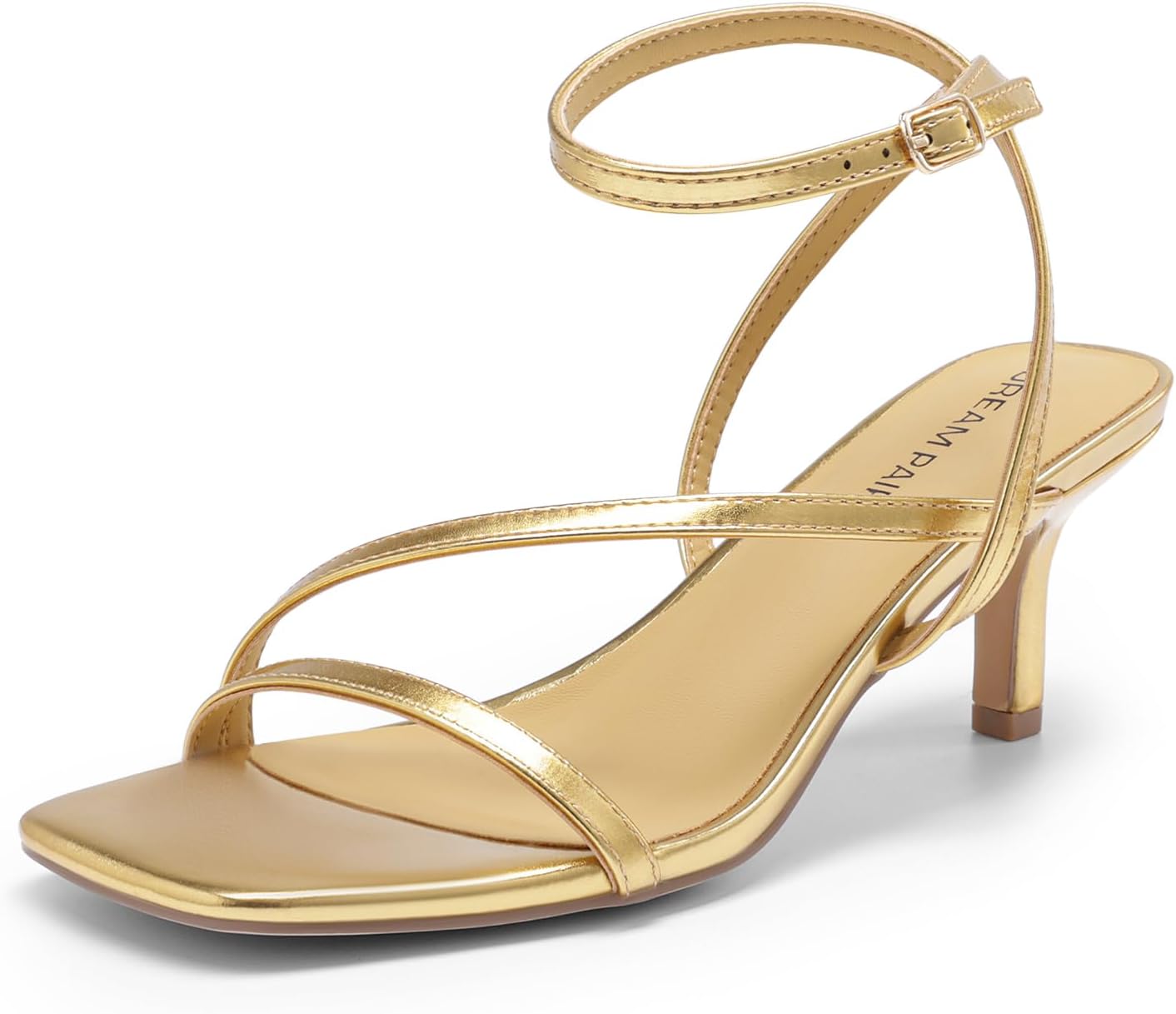 DREAM PAIRS Women's Low Kitten Heels for Stylish Comfort