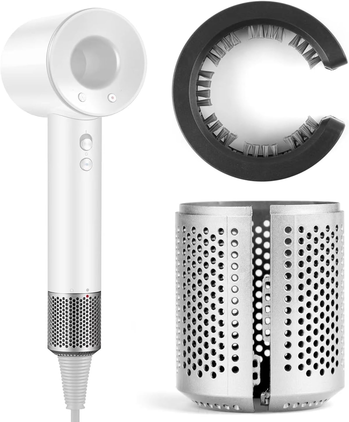 Dyson Supersonic Hair Dryer Filter Replacement + Cleaning Brush