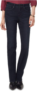 NYDJ Marilyn Straight Denim Jeans - Figure-Flattering Straight Fit 32
