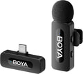 USB-C Wireless Lavalier Microphone for iPhone16/15 and Android - Mini