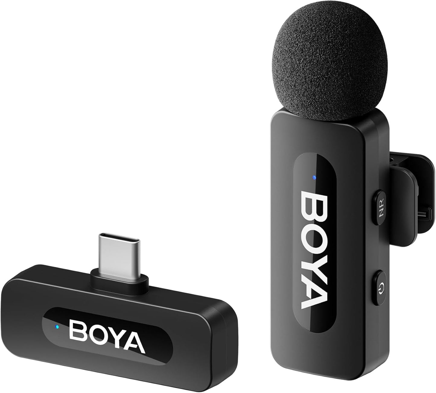 BOYA BY-V10 Wireless Lavalier Microphone for iPhone and Android